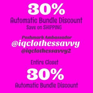 30% Automatic Discount on ALL BUNDLES!